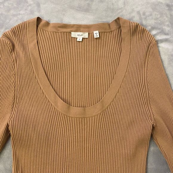 A.L.C. Spaghetti long sleeve top, new, no tags - Picture 3 of 6